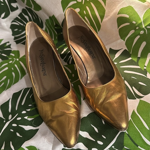 Vintage Yves Saint Laurent Heels - Picture 2 of 11